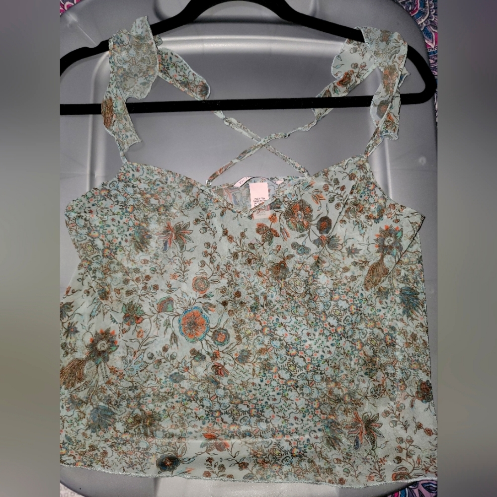 Victoria's Secret Ruffle Blouse Top